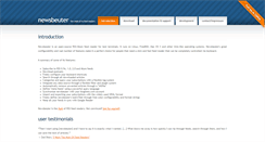Desktop Screenshot of newsbeuter.org